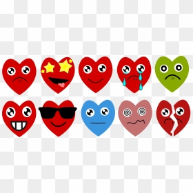 Heart Emoji Clip Arts - Free Heart Emoji Clipart, HD Png Download - emoji png