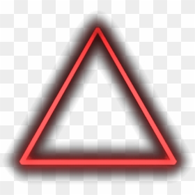 Neon Triangle Png - Transparent Background Triangle Red, Png Download - triangle png