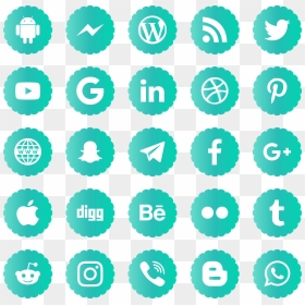 Download Social Media Icons Svg Eps Png Psd Ai Vector - Social Media Logo Png Hd, Transparent Png - social media icons png