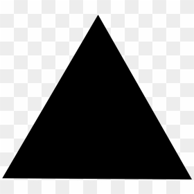 Black Triangle Png Free Download - Geometric Minimal Gif, Transparent Png - triangle png