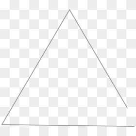 Triangle Png Images Transparent Free Download - Transparent Background White Triangle, Png Download - triangle png