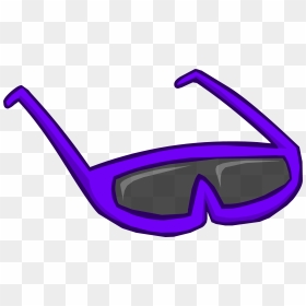 Club Penguin Rewritten Wiki - Club Penguin Blue Sunglasses, HD Png Download - sunglasses png