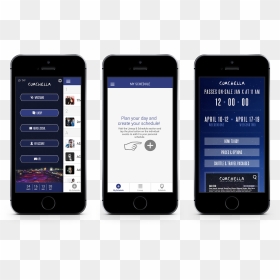 Coachella Mobile App - Iphone, HD Png Download - iphone png