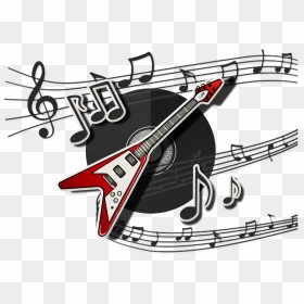 Rock Music Notes Png , Png Download, Transparent Png - music notes png