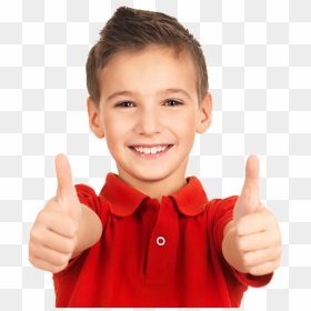 Child Giving Thumbs Up, HD Png Download - thumbs up png