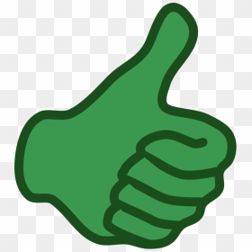 Thumbs Up Png - Green Thumbs Up Clip Art, Transparent Png - thumbs up png