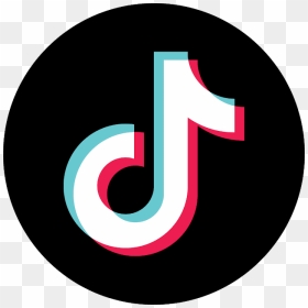 Tiktok Social Media Icons - Tiktok Logo Transparent, HD Png Download - social media icons png