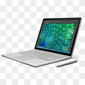 Microsoft Surface Laptop Clip Arts - Surface Book 2 Ports, HD Png Download - laptop png