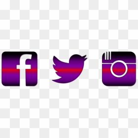 Clip Art Free Instagram Twitter Facebook Icons - Icon Facebook Twitter Instagram Png, Transparent Png - twitter icon png