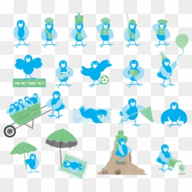 Free Png Download Twitter Bird Icon Png Images Background - Twitter Bird Icon, Transparent Png - twitter icon png