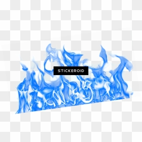 Blue Flames Png - Blue Transparent Fire Png, Png Download - flames png