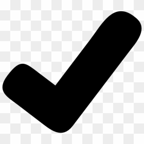 Download Hd Black Check Mark Clip Art At Clker - Checkmark Icon Png Transparent, Png Download - check mark png