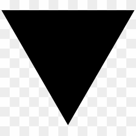 Black Triangle Png - Upside Down Triangle Transparent, Png Download - triangle png