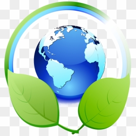 Recycling Earth Png Background Image - Global Warming With Earth Poster, Transparent Png - earth png