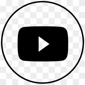 Youtube Icon Logo White Transparent , Png Download - Icon Youtube Logo Size, Png Download - youtube icon png