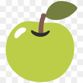 Emoji Apple Clip Arts - Transparent Background Green Apple Clipart, HD Png Download - apple png