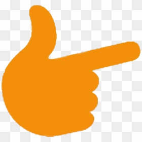 Hand Emoji Clipart Please - Thinking Emoji Hand Png, Transparent Png - hand png
