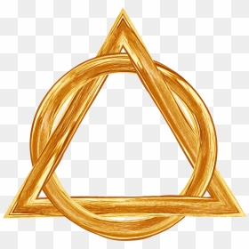 Triangle Holy Trinity Symbol, HD Png Download - triangle png