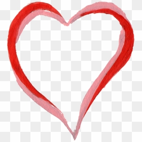 Png Format Hearts Png , Png Download - Heart Paint Brush Png, Transparent Png - hearts png