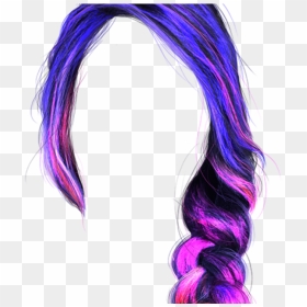Colorful Hair Png Transparent - Transparent Background Colored Hair Png, Png Download - hair png