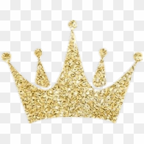 Crown Glitter Clipart Png Freeuse Library Crown Clip - Gold Glitter Crown Png, Transparent Png - sparkles png