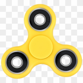 Yellow Fidget Spinner - Fidget Spinner Png, Transparent Png - fidget spinner png