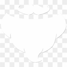 Beard Png Pictures Free - Santa Beard Cartoon Png, Transparent Png - mustache png