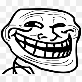 Jeff The Killer Troll Face , Png Download - Troll Face Png, Transparent Png - troll face png