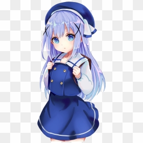 #gochuumon Wa Usagi Desu Ka #png #loli #loli Png #anime - Order A Rabbit School Uniform, Transparent Png - anime png