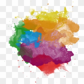 Watercolor Painting Clip Art - Color Splash Png Transparent, Png Download - splash png