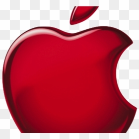 Red Apple Logo No Background, HD Png Download - apple logo png
