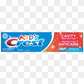 Crest Kids Cavity Protection Sparkle Fun Gel Toothpaste - Crest Kids Cavity Protection, HD Png Download - sparkles png
