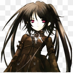 Anime Girl Png Transparent - Goth Anime Girl Png, Png Download - anime png
