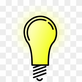 Incandescent Light Bulb Lamp Clip Art - Transparent Background Light Bulb Transparent, HD Png Download - light bulb png