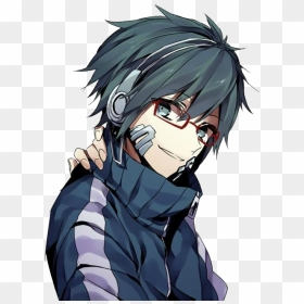 Anime Boy Png Image Transparent - Anime Guy With Glasses, Png Download - anime png