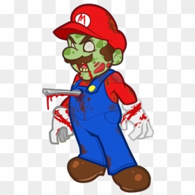 Super Mario Png Zombie, Transparent Png - mario png