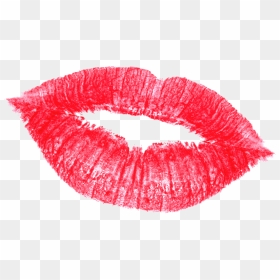 Lipstick Kiss Png Transparent, Png Download - lips png