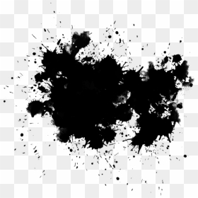 Black Splash Background Png, Transparent Png - splash png