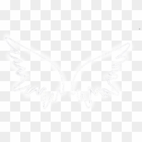 #neon #wings #whitewings #neonwings #stickers #stickerpng - Neon Angel Wings Png, Transparent Png - wings png
