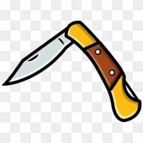 Cartoon Pocket Knife, HD Png Download - knife png