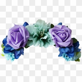 Purple Flower Crown Png, Transparent Png - flower crown png