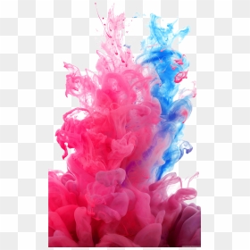 Pink And Blue Smoke, HD Png Download - fog png