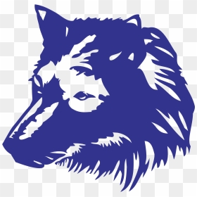 Wolf Logo Vector Graphics Clip Art Image - Wolf Head Logo Png, Transparent Png - wolf png