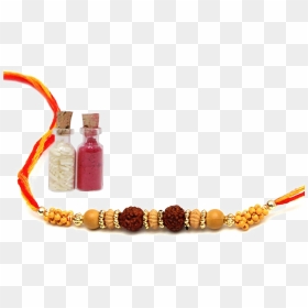 Rudraksha Rakhi Png Image - Portable Network Graphics, Transparent Png - rakhi png