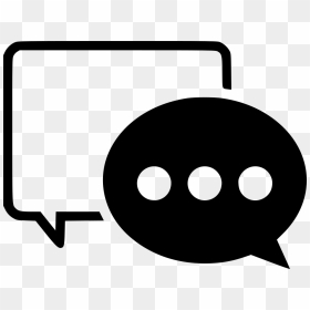 Chat Bubbles - Circle, HD Png Download - bubbles png