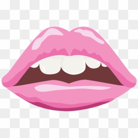 Pink Lips Png Clipart Image - Pink Lips Clipart Png, Transparent Png - lips png