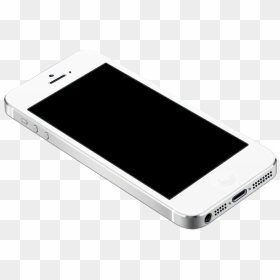 Iphone Mockup Black - Mobile Phone On Angle, HD Png Download - mobile frame png