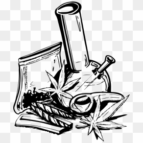 Bag Of Weed Transparent Clipart , Png Download - Marijuana Drawings, Png Download - weed png
