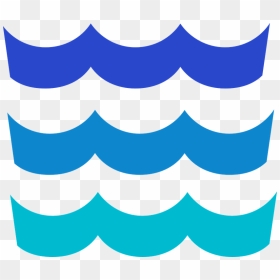 Wave Border Clip Art, HD Png Download - wave png