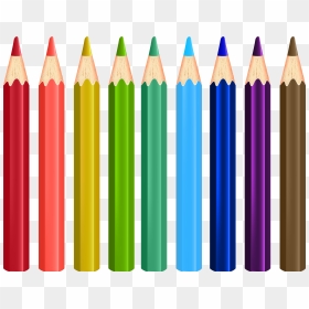 Colour Pencils Transparent Png Clip Art Image, Png Download - pencil png